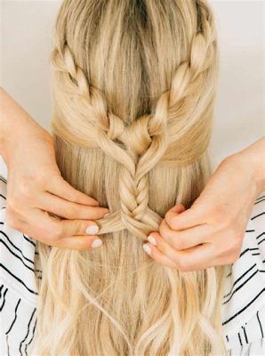 how to braid on top of head why not consider using a hair tie as well?